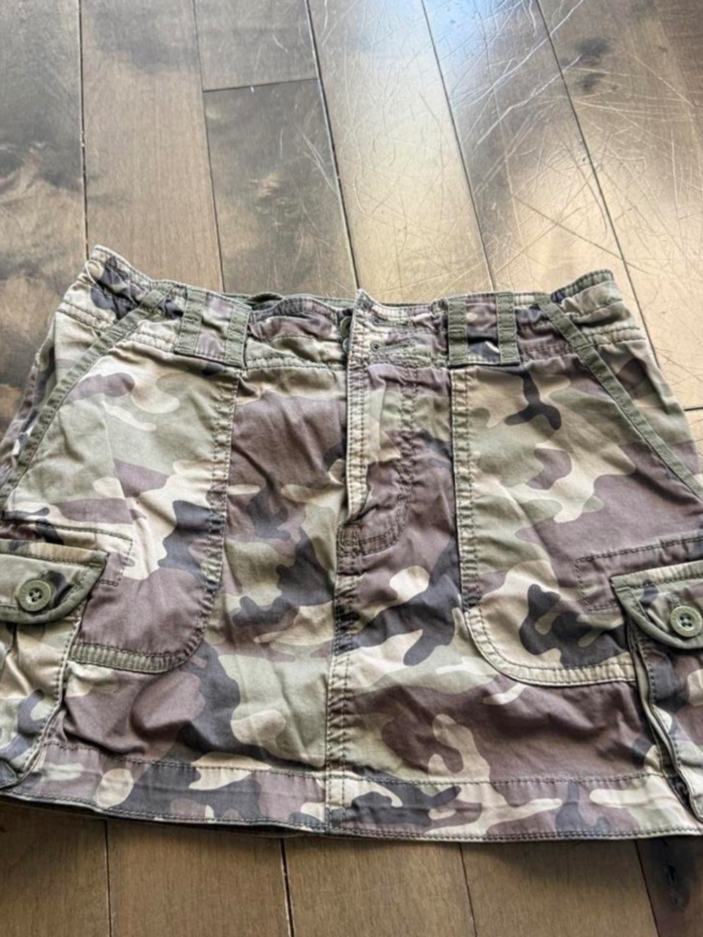 Y2k Vintage Abercrombie Camo Skirt Women's  L NWT